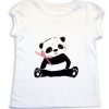 Girls Panda T-Shirt KH01