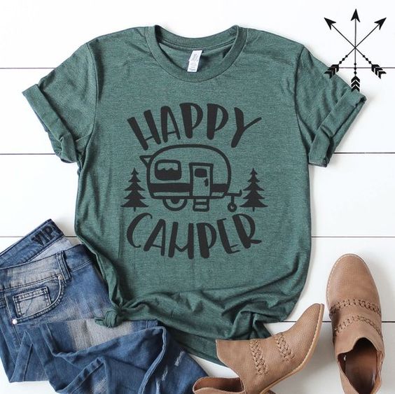 Happy Camper T-Shirt FR01