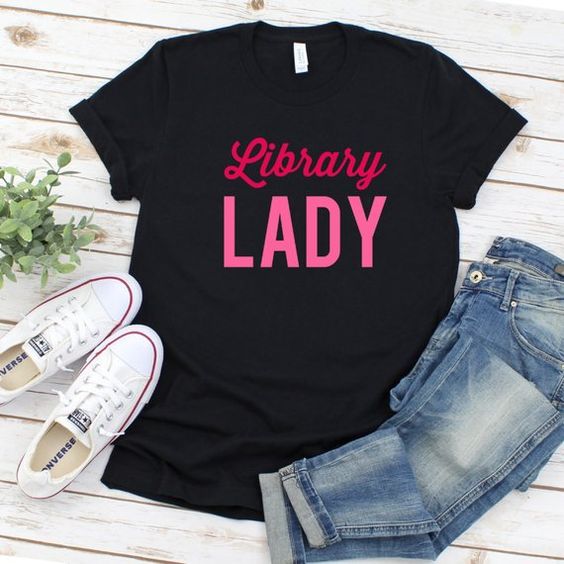 Library Lady T-Shirt EL01