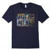 Make Art Peace Graffiti T-Shirt AV01