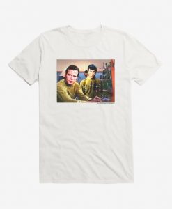 Star Trek Spock and Kirk Colorized T-Shirt EC01
