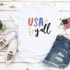 USA Y'all Glitter T-Shirt EL01