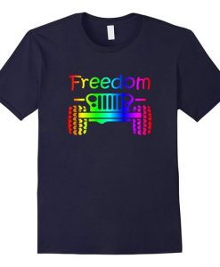 Womens Freedom Jeep Shirt KH01