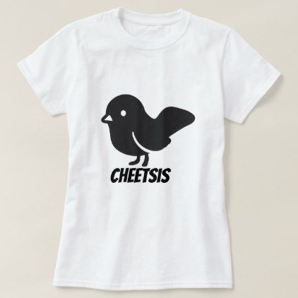 cheetsis and a black bird T-Shirt EC01