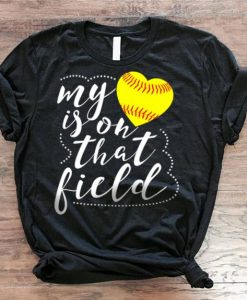 cute softball mom T-shirt AV01