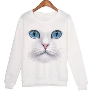 3D Beads Cat Sweatshirts EL