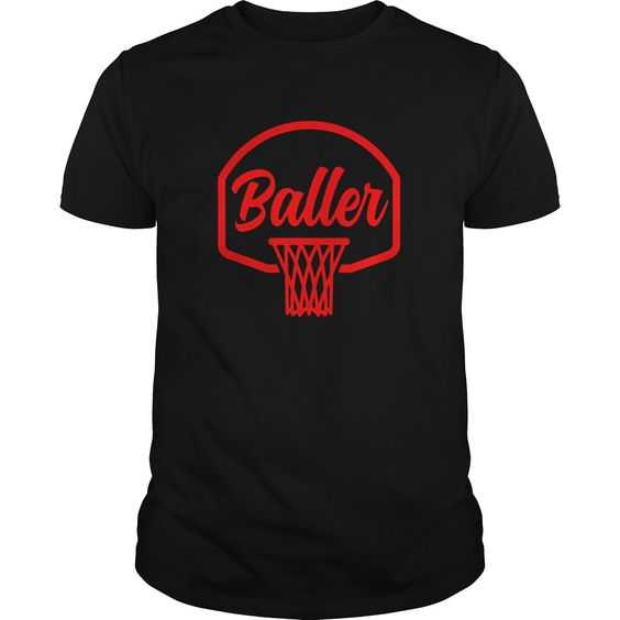Baller Vintage Basketball T-Shirt EM01