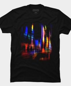 City at night Vintae T-Shirt DV01
