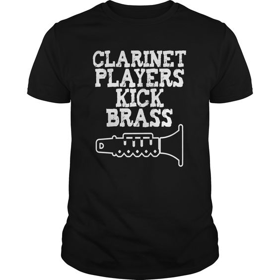 Clarinet Players Kick Music T-Shirt DV01