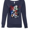 Creepy Joker Clown Women's Sweatshirt ER01