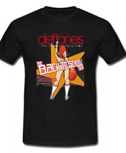 Deftones Back to School Band Tour Tshirt ER01
