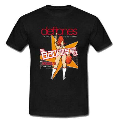 Deftones Back to School Band Tour Tshirt ER01