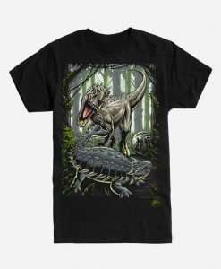 Dinosaurs Jungle Battle T-Shirt FD