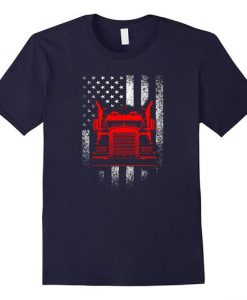 Driver USA Flag American T-Shirt DV01