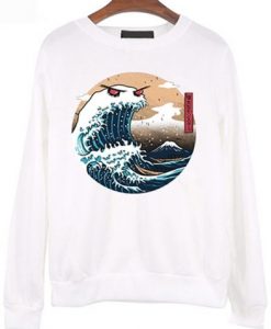 Fashion Ukiyo e Style Sweatshirt AV30