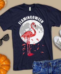 Flamingo Halloween T-Shirt VL01