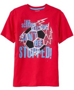 Football Red T-Shirt VL01