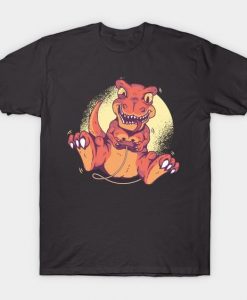 Gamer Dino T Shirt FD