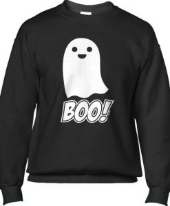 Ghost Saying Boo Sweatshirt AI01