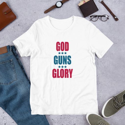 God Guns Glory Vintage T-Shirt DV01