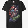 Marvel Four Avengers T-Shirt AV01