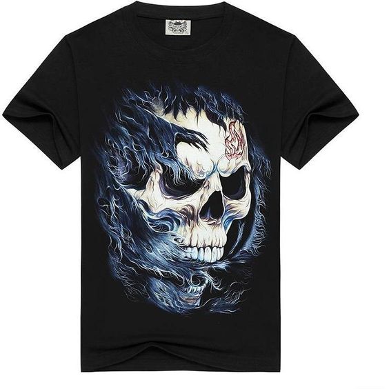Mens Skull T-Shirt VL01