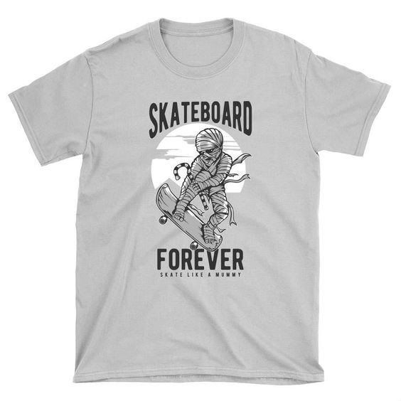 Mummy Skateboard T-Shirt DV01