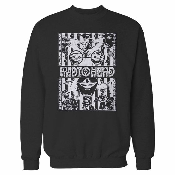 Radiohead Concert Sweatshirt VL01