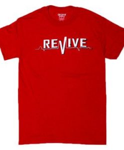 Revive Skateboard Red T-Shirt DV01
