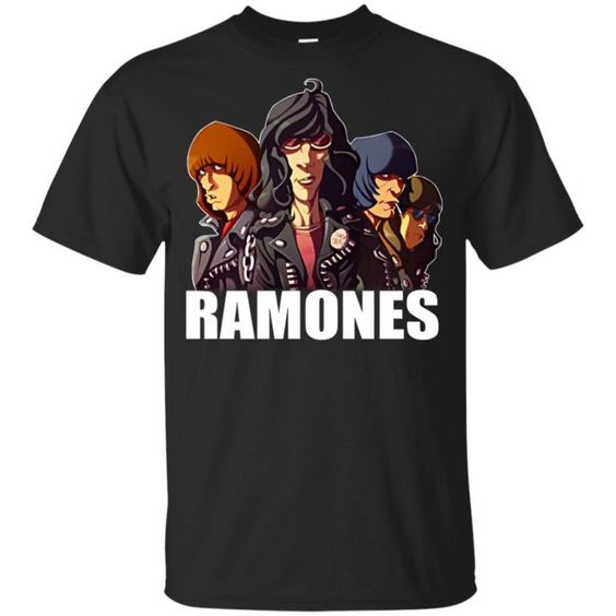Rock Band Member Ramones Youth T-Shirt ER01