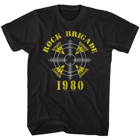 Rock Brigade Tour 1980 T-Shirt VL01