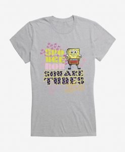 Script SpongeBob SquareTunes Girls T-Shirt AI01