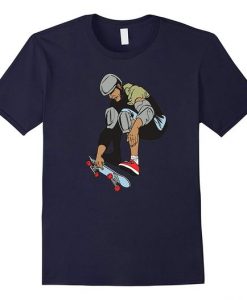Skateboard Boys Men T-Shirt DV01
