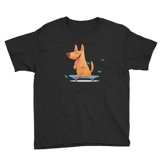Skateboarding Dog T-Shirt DV01