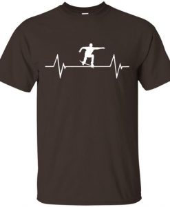 Skateboarding Heartbeat T-Shirt DV01