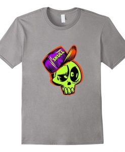 Skip Basecape Skateboard T-Shirt DV01