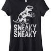 Sneaky Dino Ladies T-shirt FD26