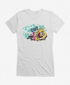 Sparkle Eyes Chill Out Girls T-Shirt AI01