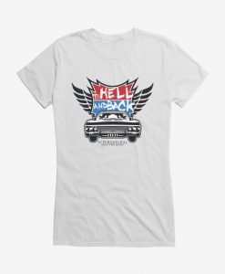 Supernatural To Hell and Back Girls T-Shirt AV01