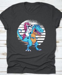Unicorn And Dino T-shirt FD26