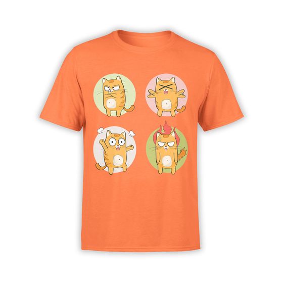 Unisex Emotional Cat T-Shirt DV