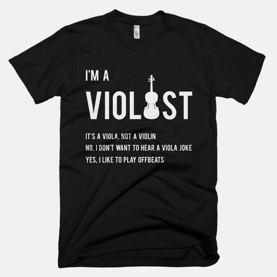 Violists Music T-Shirt DV01