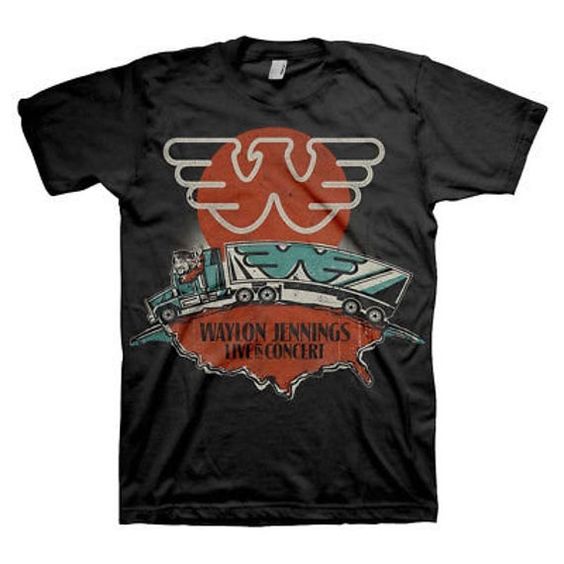 Waylon Jennings T-Shirt VL01