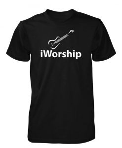 Worship Guitar Music T-Shirt DV01