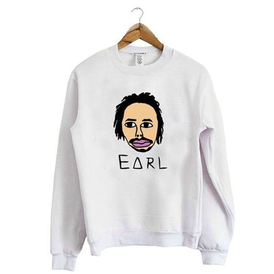 Face Earl White sweatshirt ER25N