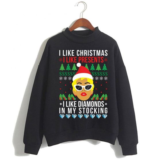 I Like Christmas Sweatshirt VL15N