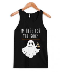 Im Here For The Booz Tank Top N27VL