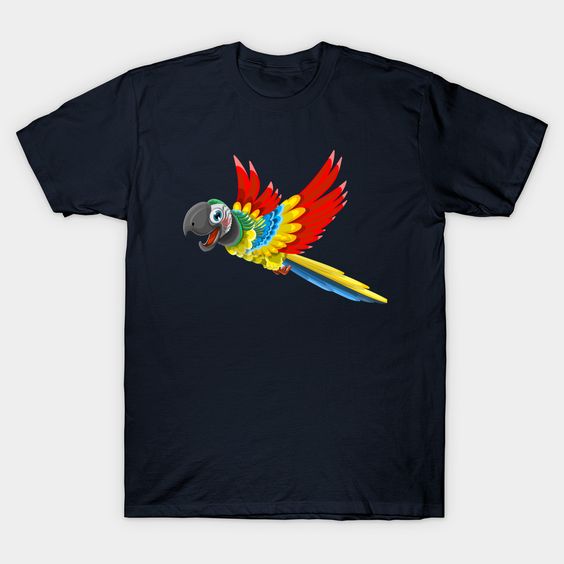 Parrot Colorfull T-shirt FD9N