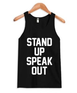 Stand Up Speak Out Tank Top N27VL