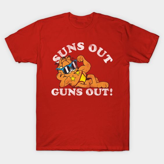 Suns Out Guns Out T-shirt FD8N